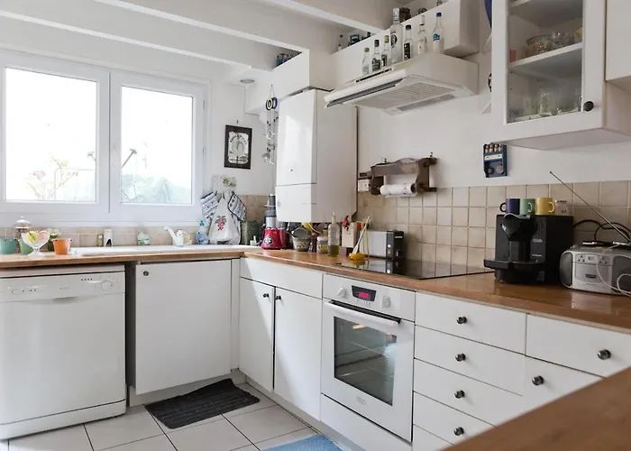 Lägenhet Quiet Duplex House Downtown Bordeaux